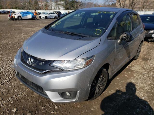 JHMGK5H77HS024107 - 2017 HONDA FIT EX SILVER photo 2