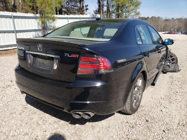 19UUA76538A031132 - 2008 ACURA TL TYPE S BLACK photo 4