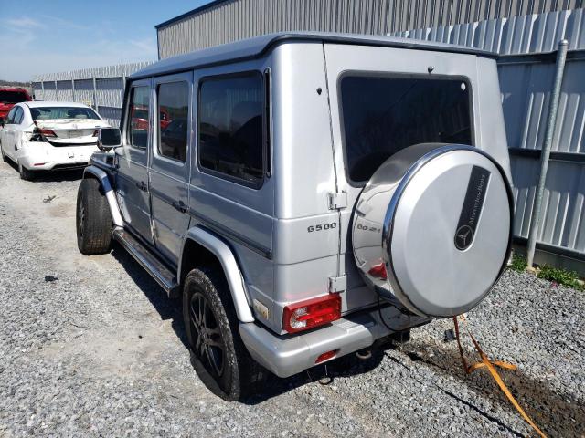 WDCYR49E92X128983 - 2002 MERCEDES-BENZ G 500 SILVER photo 3