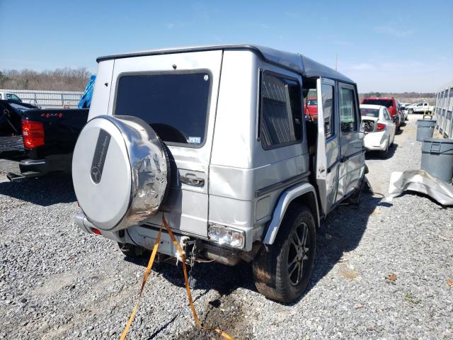 WDCYR49E92X128983 - 2002 MERCEDES-BENZ G 500 SILVER photo 4