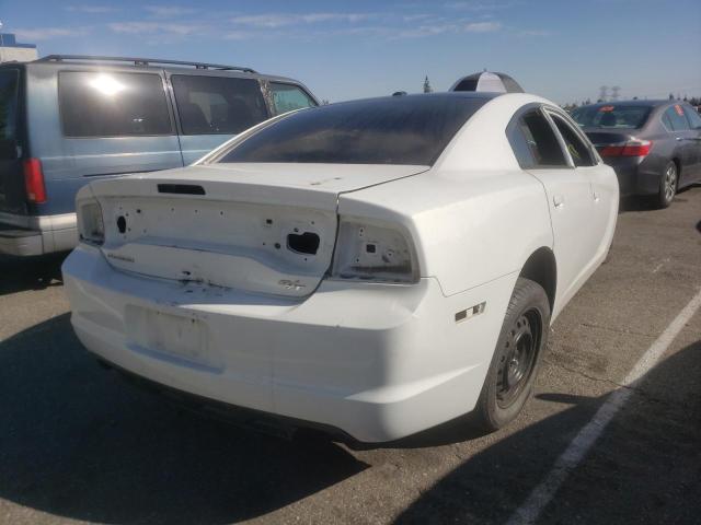 2B3CL5CT4BH552298 - 2011 DODGE CHARGER R/ WHITE photo 4