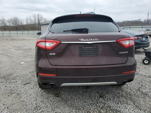 ZN661YUL5HX264262 - 2017 MASERATI LEVANTE S BROWN photo 6