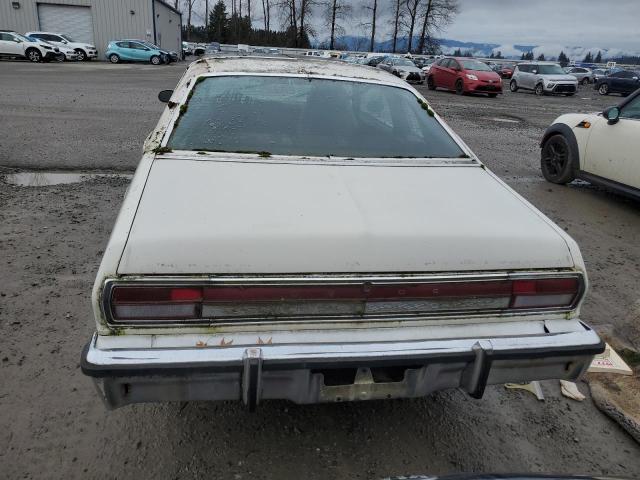 NP29D7B393836 - 1977 DODGE ASPEN WHITE photo 6