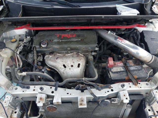 JTLKE50E481020202 - 2008 TOYOTA SCION XB 银色 照片 7