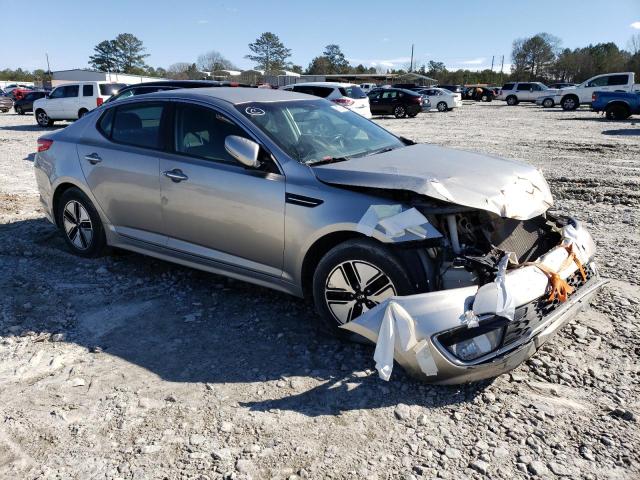 KNAGM4AD0C5013315 - 2012 KIA OPTIMA HYB BEIGE photo 4