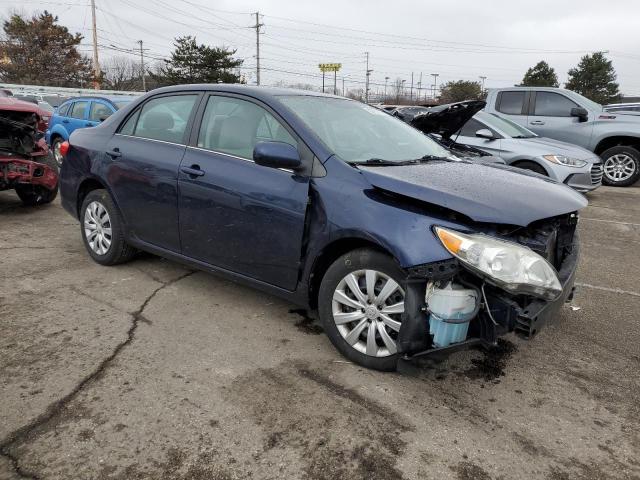 2T1BU4EE7DC095127 - 2013 TOYOTA COROLLA BA BLUE photo 4
