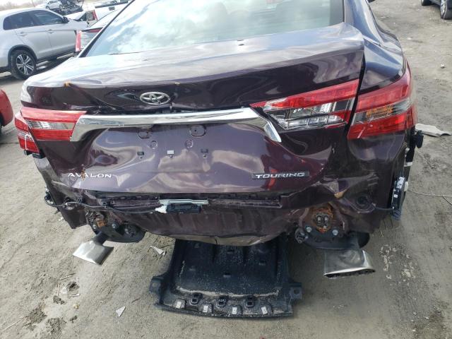 4T1BK1EB9GU217015 - 2016 TOYOTA AVALON XLE MAROON photo 9