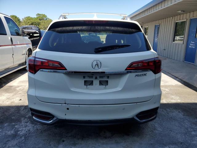 5J8TB3H70HL000277 - 2017 ACURA RDX ADVANC WHITE photo 6