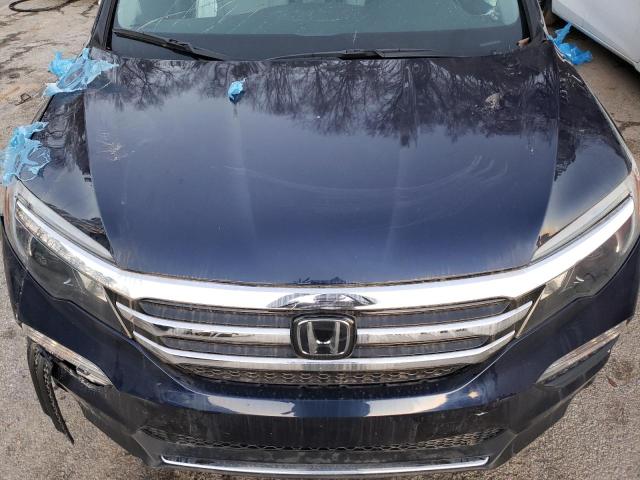 5FNYF6H05JB042515 - 2018 HONDA PILOT ELIT BLUE photo 11