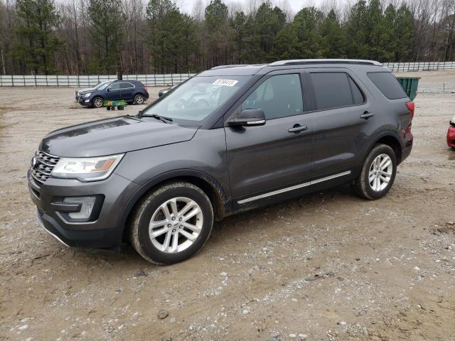 1FM5K7D89HGB69392 - 2017 FORD EXPLORER X CHARCOAL photo 1