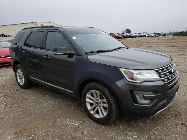 1FM5K7D89HGB69392 - 2017 FORD EXPLORER X CHARCOAL photo 4