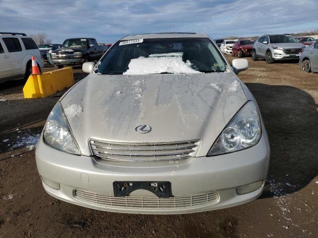 JTHBA30G645021253 - 2004 LEXUS ES SILVER photo 5