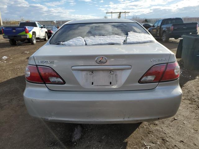 JTHBA30G645021253 - 2004 LEXUS ES SILVER photo 6