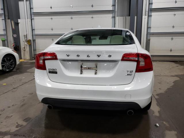 YV1902FH5C2056003 - 2012 VOLVO S60 T6 WHITE photo 6