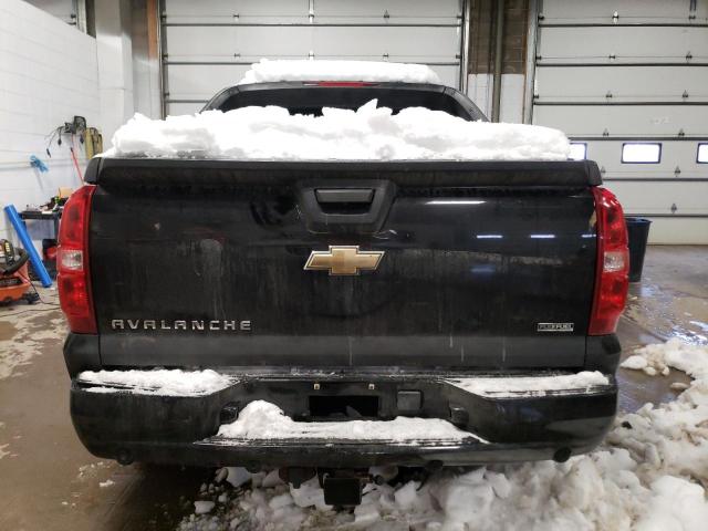 3GNFK12049G246976 - 2009 CHEVROLET AVALANCHE BLACK photo 6