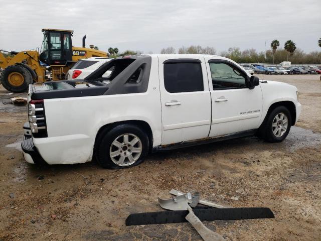 3GNFK12337G238715 - 2007 CHEVROLET AVALANCHE WHITE photo 3