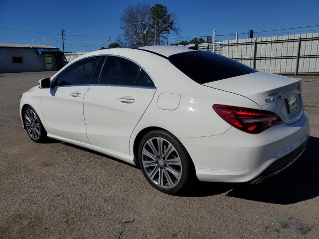 WDDSJ4GB7JN518234 - 2018 MERCEDES-BENZ CLA 250 4M WHITE photo 2