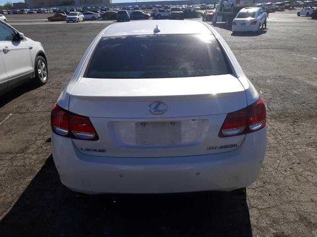 JTHBC96S875008808 - 2007 LEXUS GS 450H WHITE photo 6