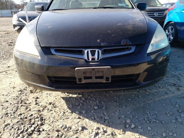 1HGCM55874A168281 - 2004 HONDA ACCORD BLACK photo 9