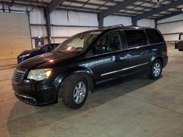 2C4RC1BG0CR368087 - 2012 CHRYSLER TOWN & COU შავი ფოტო 1