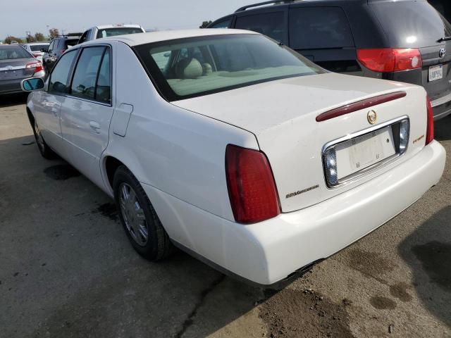 1G6KD54YX3U212639 - 2003 CADILLAC DEVILLE WHITE photo 2