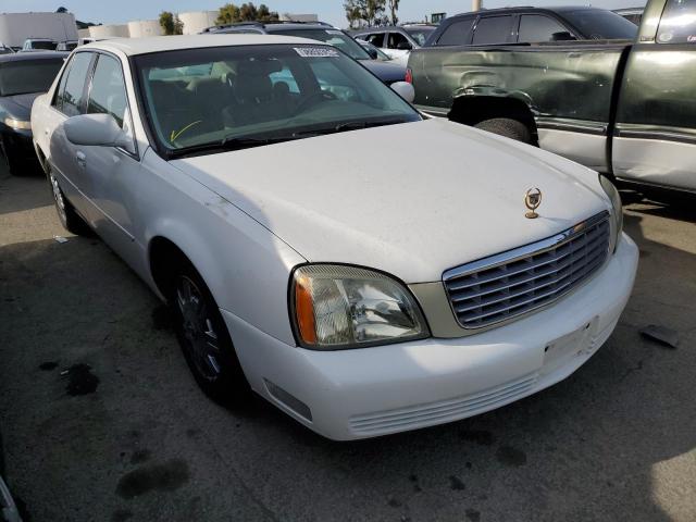 1G6KD54YX3U212639 - 2003 CADILLAC DEVILLE WHITE photo 4