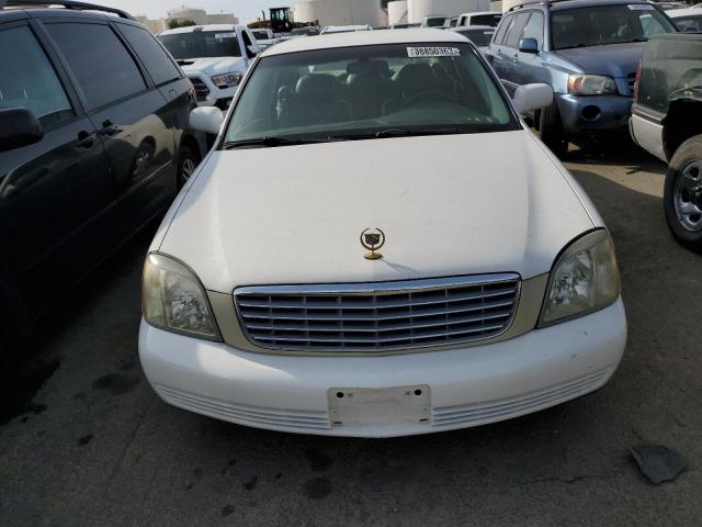 1G6KD54YX3U212639 - 2003 CADILLAC DEVILLE WHITE photo 5