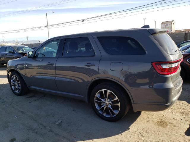 1C4RDHDG5LC130263 - 2020 DODGE DURANGO GT GRAY photo 2