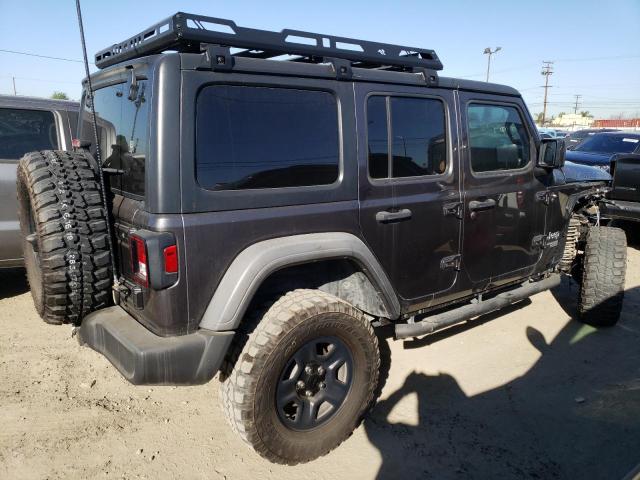 1C4HJXDG3JW272377 - 2018 JEEP WRANGLER U Сірий фото 3