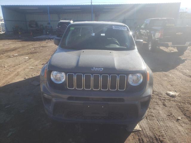 ZACNJDAB6MPN30562 - 2021 JEEP RENEGADE S GRAY photo 5