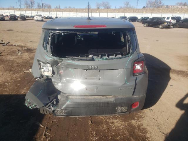 ZACNJDAB6MPN30562 - 2021 JEEP RENEGADE S GRAY photo 6