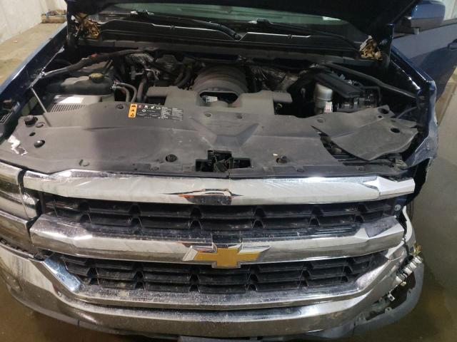 1GCVKREC8HZ404145 - 2017 CHEVROLET SILVERADO BLUE photo 11