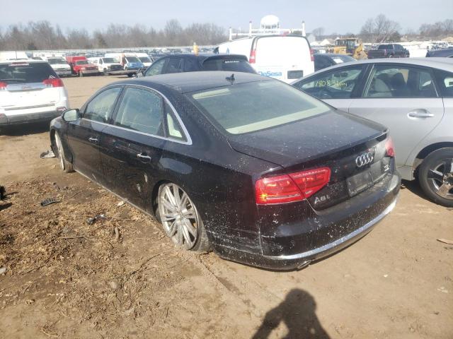 WAURMAFD8EN001593 - 2014 AUDI A8 L TDI Q BLACK photo 3