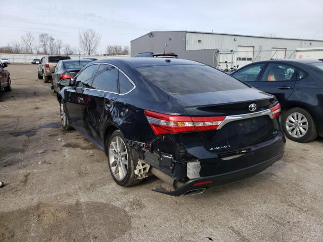 4T1BK1EB1FU156290 - 2015 TOYOTA AVALON XLE BLUE photo 3