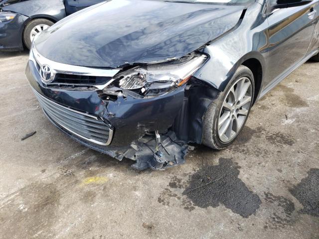 4T1BK1EB1FU156290 - 2015 TOYOTA AVALON XLE BLUE photo 9