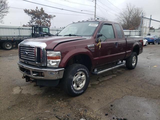 1FTSX2BRXAEB01918 - 2010 FORD F250 SUPER MAROON photo 1