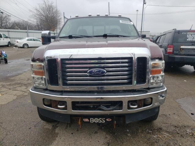 1FTSX2BRXAEB01918 - 2010 FORD F250 SUPER MAROON photo 5