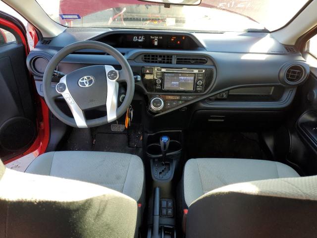 JTDKDTB32F1578156 - 2015 TOYOTA PRIUS C RED photo 8