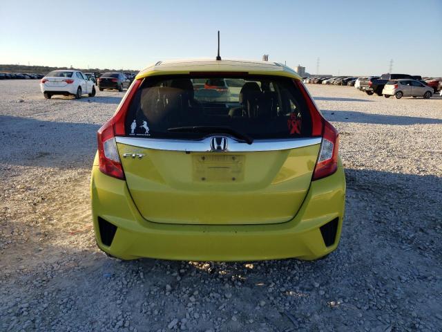 JHMGK5H79HS005106 - 2017 HONDA FIT EX YELLOW photo 6