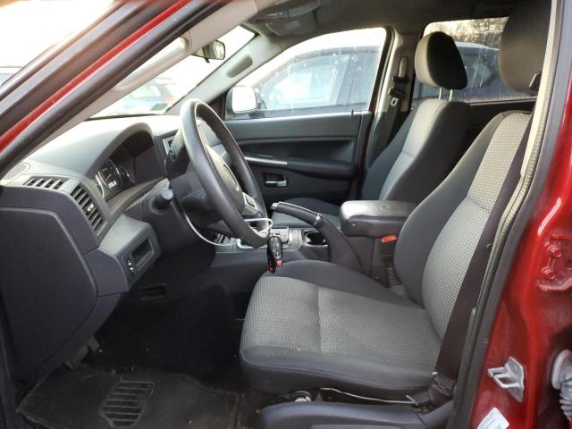 1J4PR4GK2AC143738 - 2010 JEEP GRAND CHER Rojo foto 7