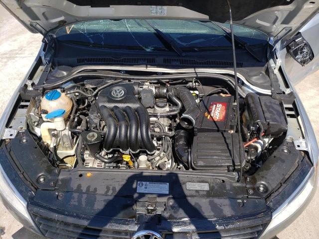 3VW1K7AJ4DM212740 - 2013 VOLKSWAGEN JETTA BASE SILVER photo 7