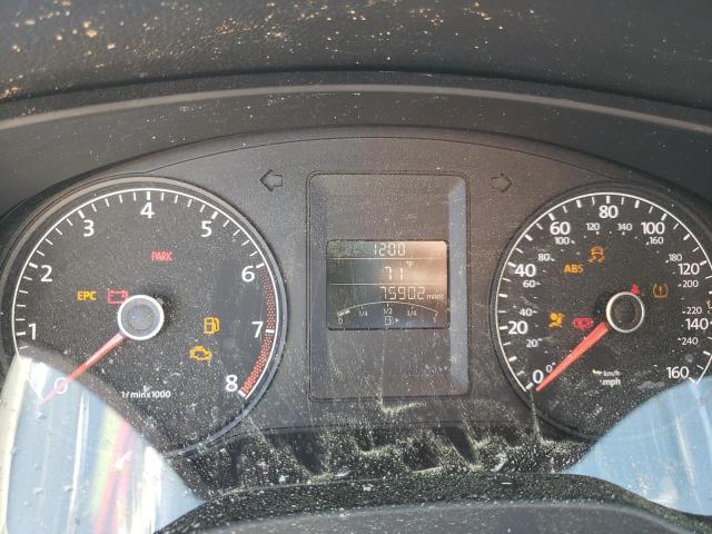 3VW1K7AJ4DM212740 - 2013 VOLKSWAGEN JETTA BASE SILVER photo 8