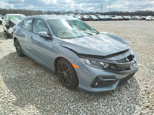 SHHFK7H43MU222672 - 2021 HONDA CIVIC SPOR SILVER photo 1