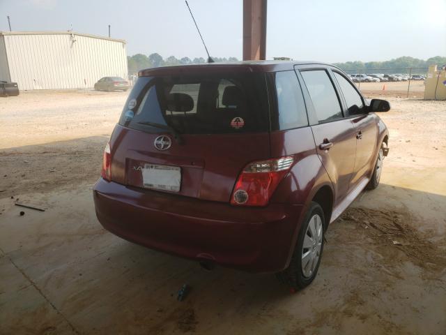 JTKKT624560161822 - 2006 SCION XA ბურგუნდია ფოტო 4
