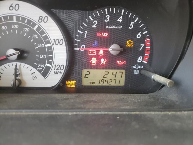 JTKKT624560161822 - 2006 SCION XA ბურგუნდია ფოტო 8