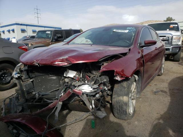 1C3CCCAB3FN642153 - 2015 CHRYSLER 200 LIMITE RED photo 9