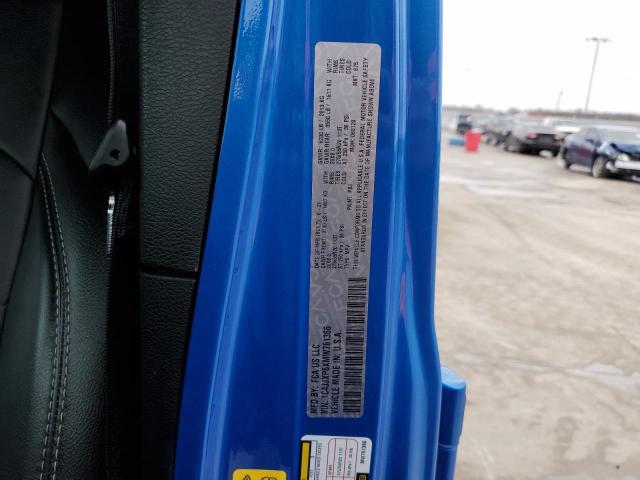 1C4JJXP6XMW761366 - 2021 JEEP WRANGLER U BLUE photo 12