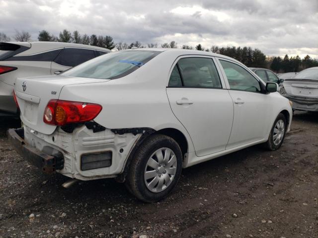 2T1BU40E49C125151 - 2009 TOYOTA COROLLA BA WHITE photo 3