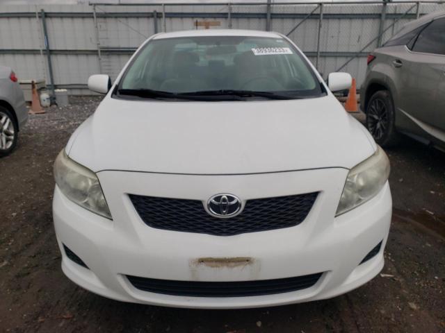 2T1BU40E49C125151 - 2009 TOYOTA COROLLA BA WHITE photo 5