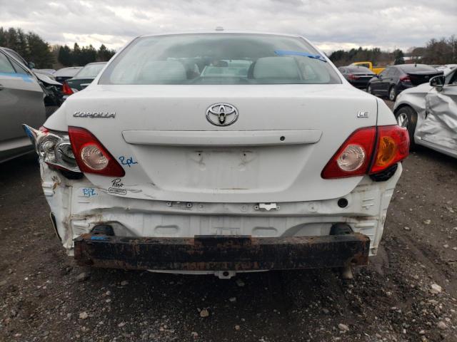 2T1BU40E49C125151 - 2009 TOYOTA COROLLA BA WHITE photo 6